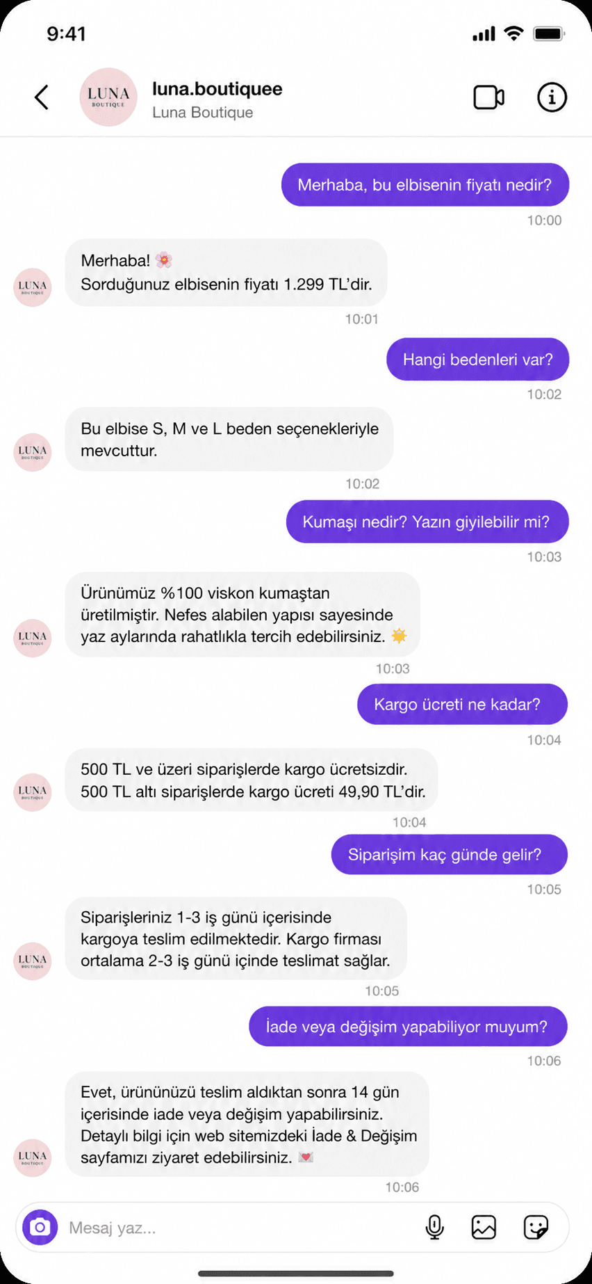 Instagram DM otomasyonu ekranı